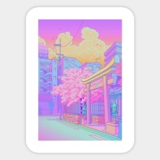 Sakura Jinja Sticker